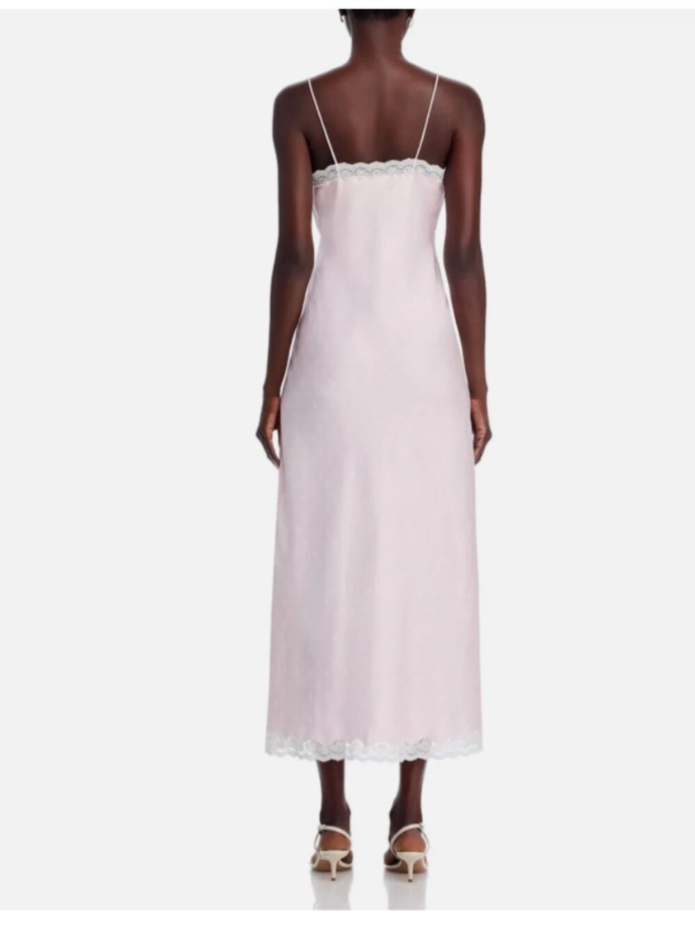 LoveShackFancy Manuela Satin Polka Dot Maxi Dress - Picture 8 of 15